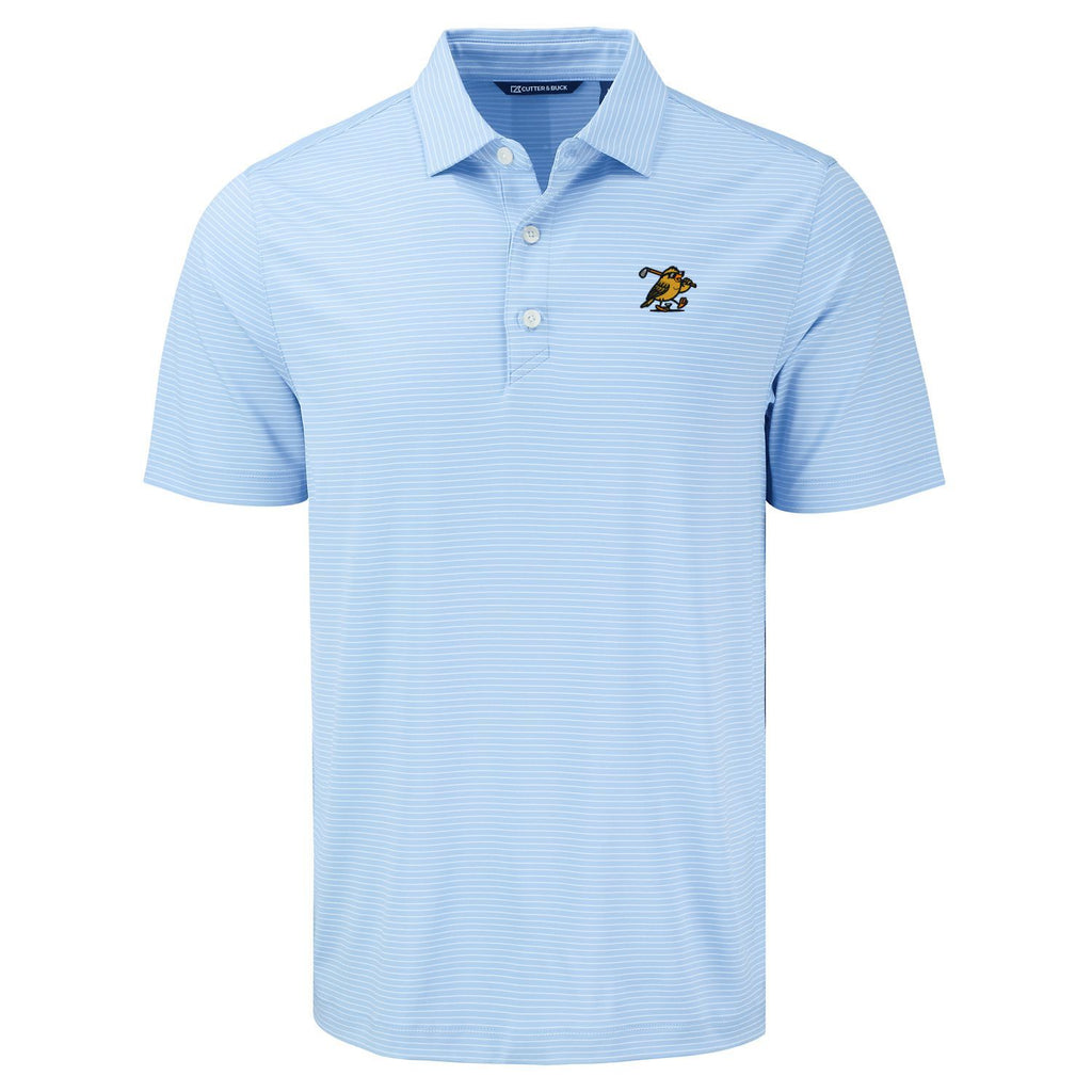 Yella Bird Golf + Cutter & Buck - Forge Fine Line Stripe Polo